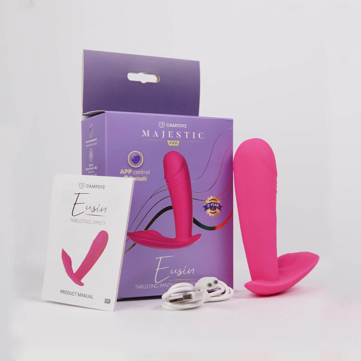 Vibrador Para Panty Con Penetrador Eusin Con App Camtoyz