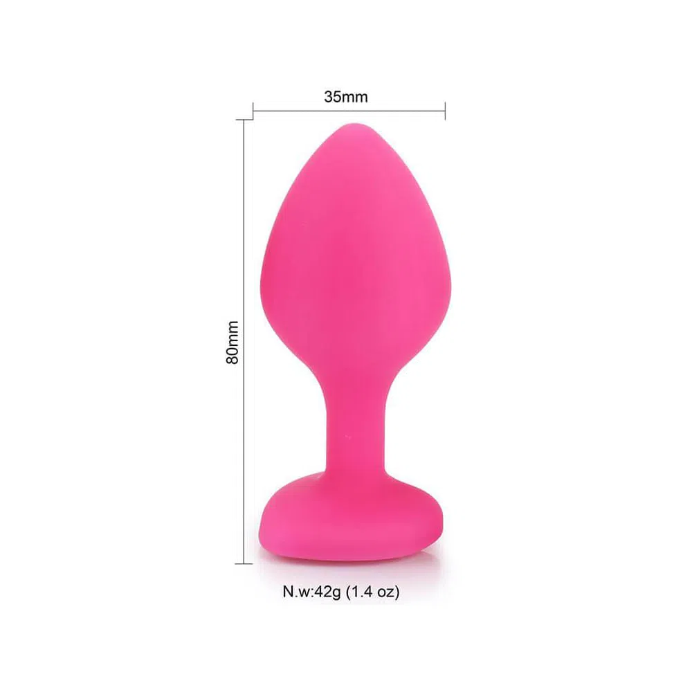 Plug Anal Silly Fucsia Joya Fucsia